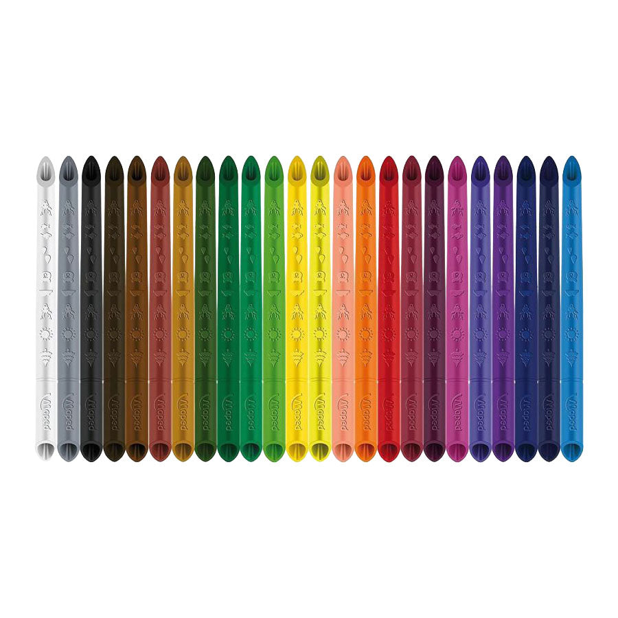 Quantore kleurpotlood maped color peps infinity set 24 kleuren