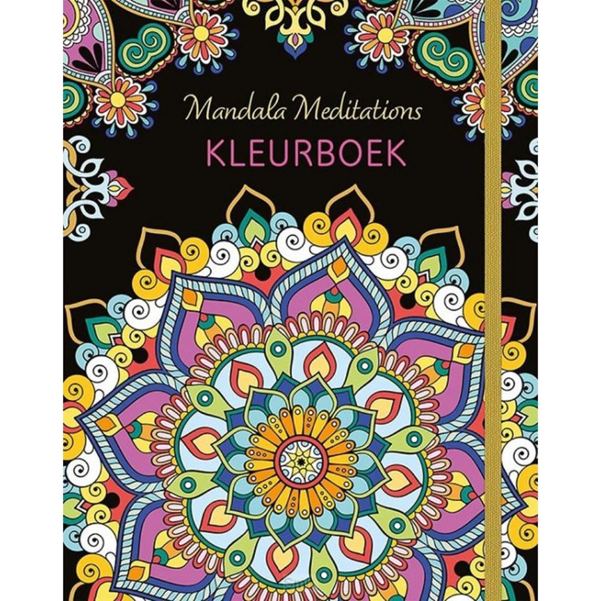 Deltas mandala meditations kleurboek