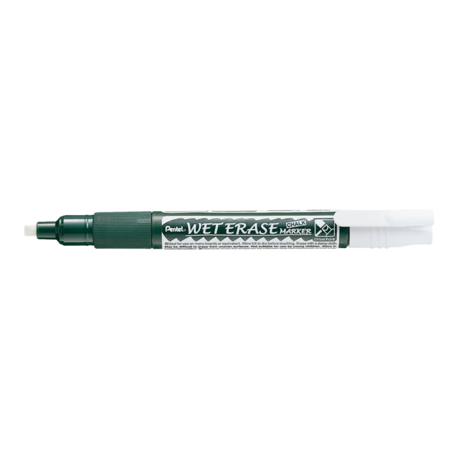 Quantore viltstift pentel smw26 krijtmarker wit 2-4mm