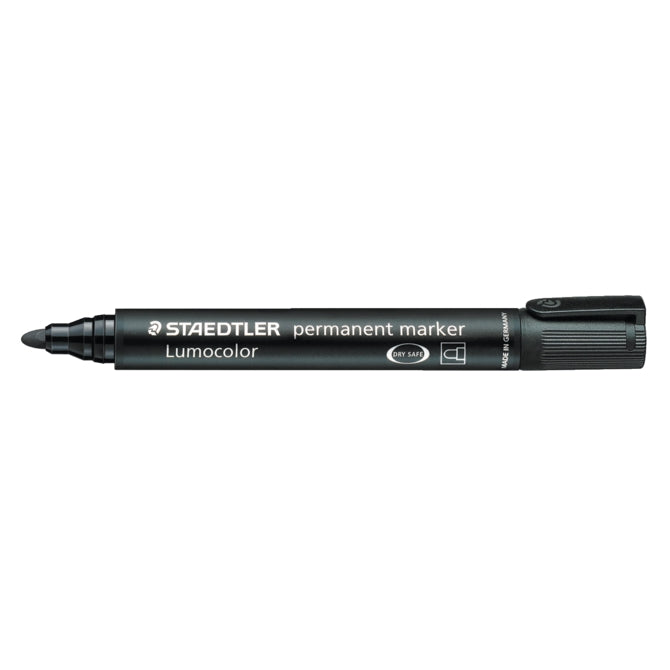Quantore viltstift staedtler 352 rond zwart 2mm