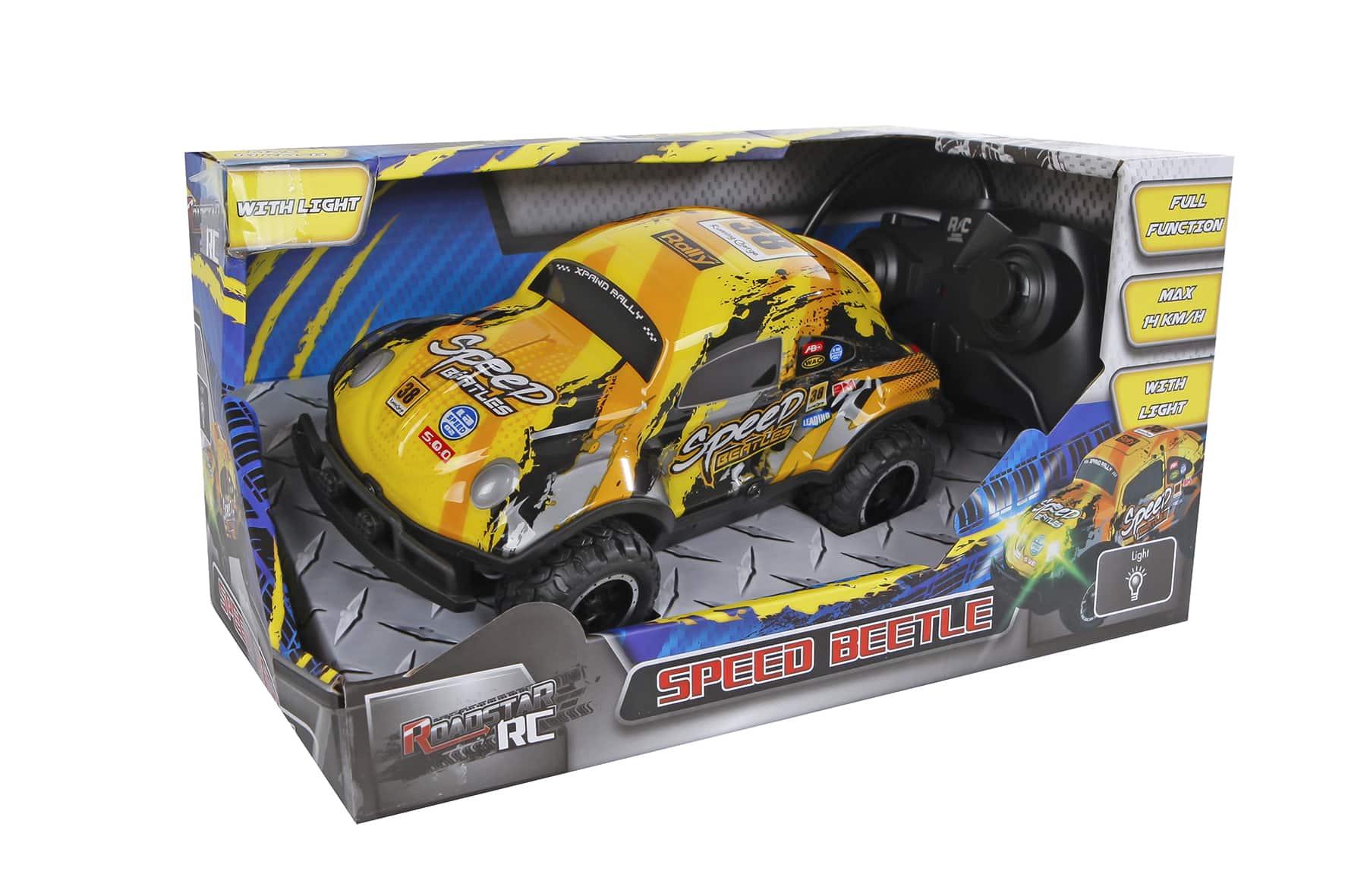 Van manen roadstar rc bestuurbare keverwagen 18 cm