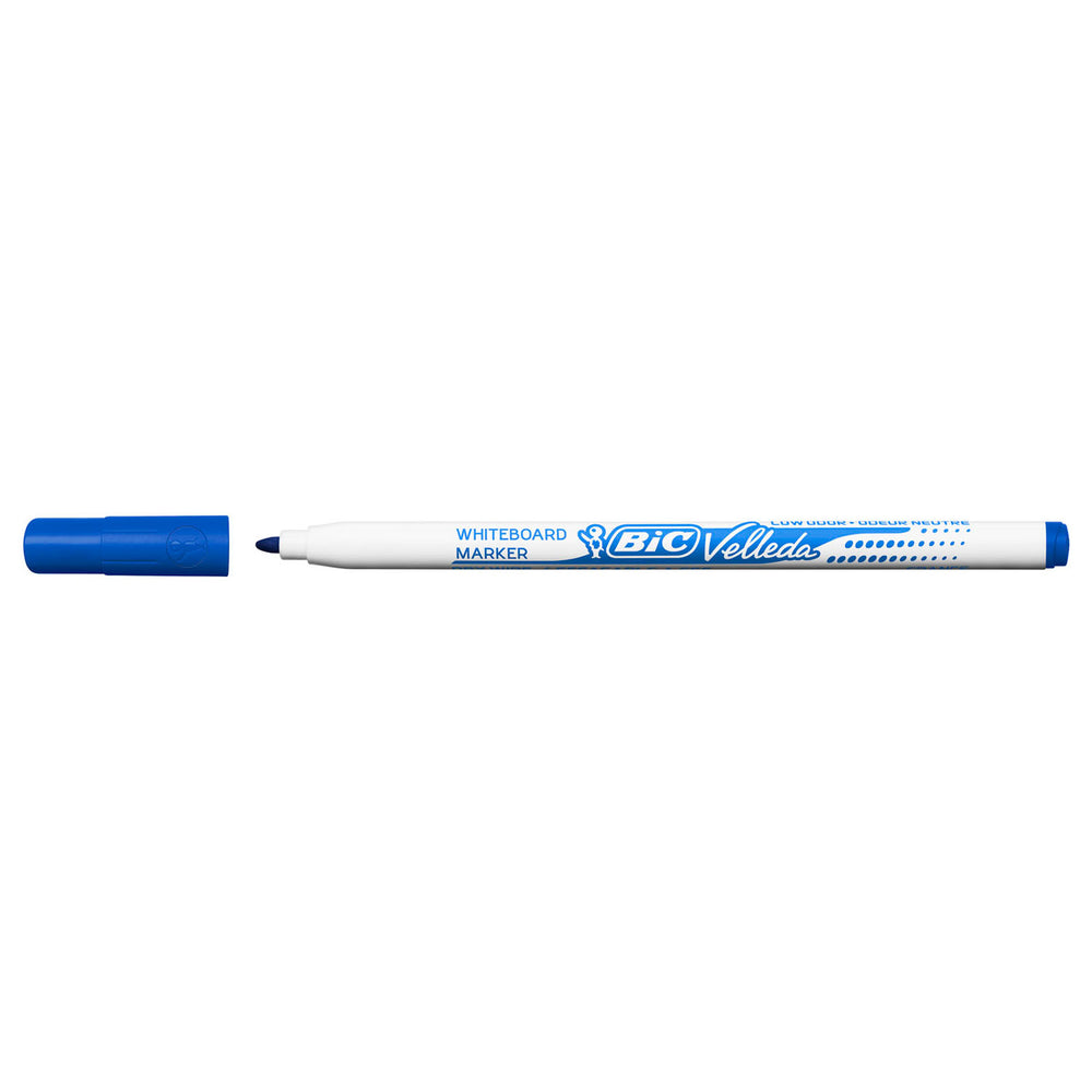 Bic viltstift 1721 whiteboard rond blauw 1,5mm