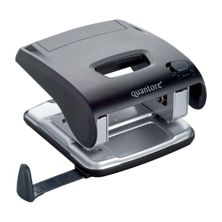 Quantore perforator luxe 2-gaats zwart
