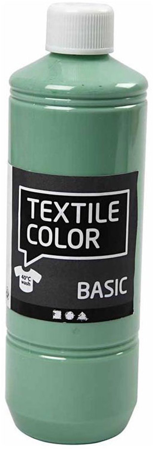 Creativ company textiel color verf - zeegroen, 500ml