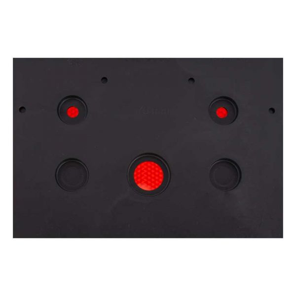 Ac hterlicht driehoek r