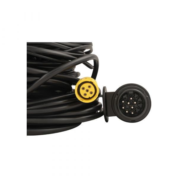 Kabelset multipoint 13p 7m. + 2x 4,7m. gelijkstroom