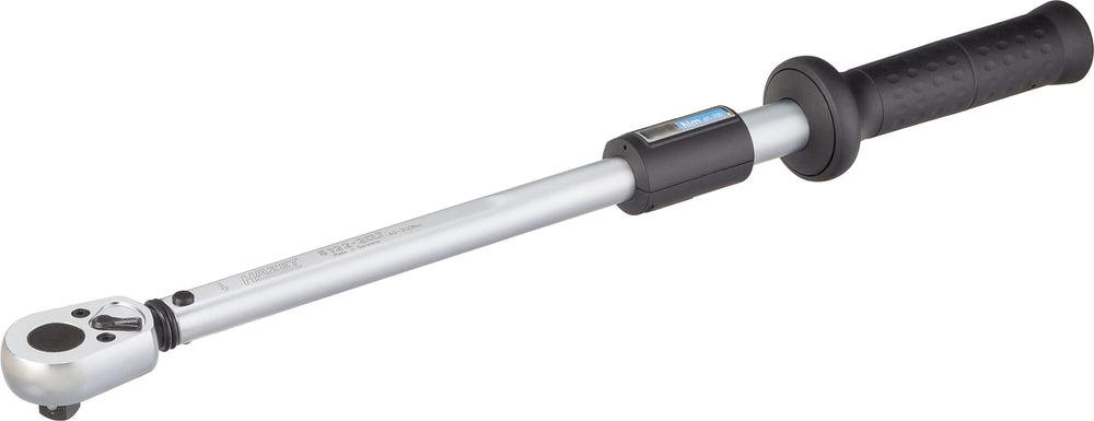 Hazet momentsleutel 5122-2clt - draaimomentbereik min-max: 40 – 200 nm - nauwkeurigheid: 4% - 1 2 inch (12,5 mm) vierkant massief - lengte: 545 mm