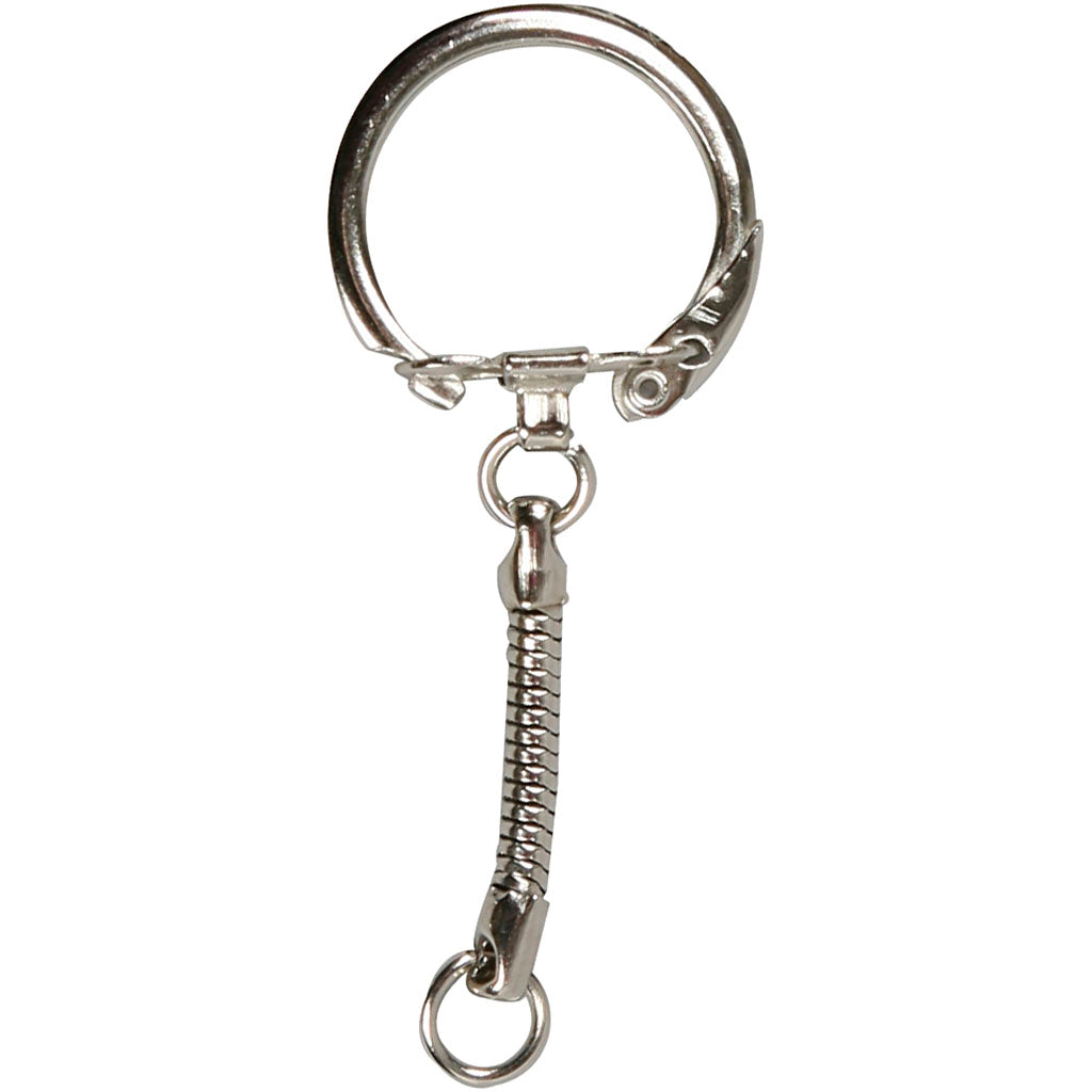 Creative company sleutelhanger met ketting, 25st.