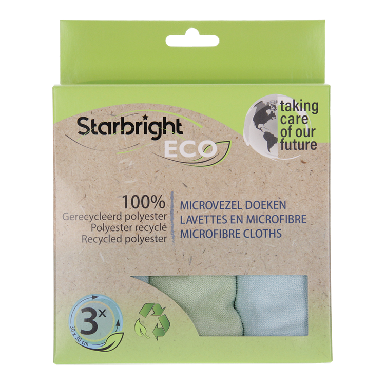 Starbright 1074492 - microvezel gerecycleerde weft doek 30x30cm 250g sqm 3 st | 6 stuks
