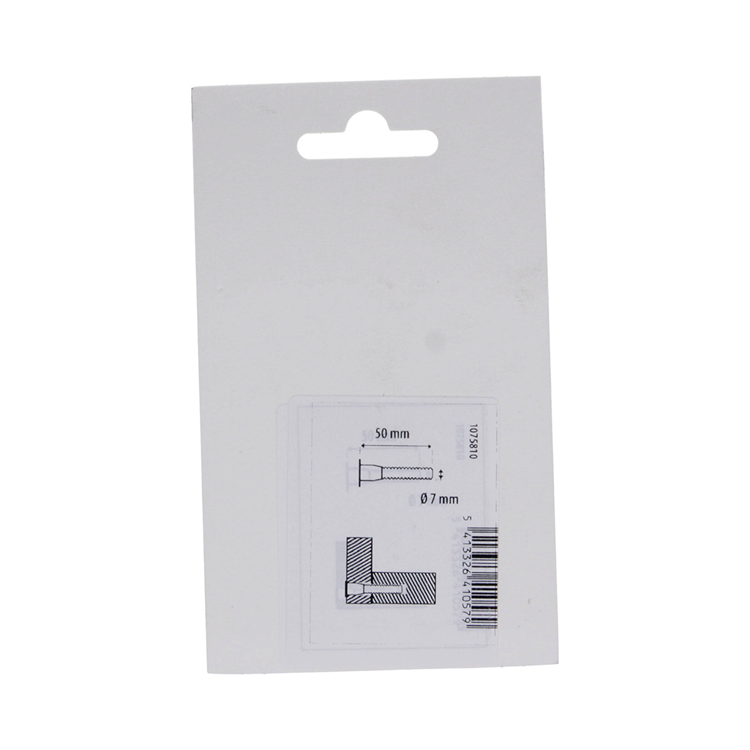 Mack 1075810 - 12 meubelschroeven 6kant inbus7 x 50mm | 10 stuks