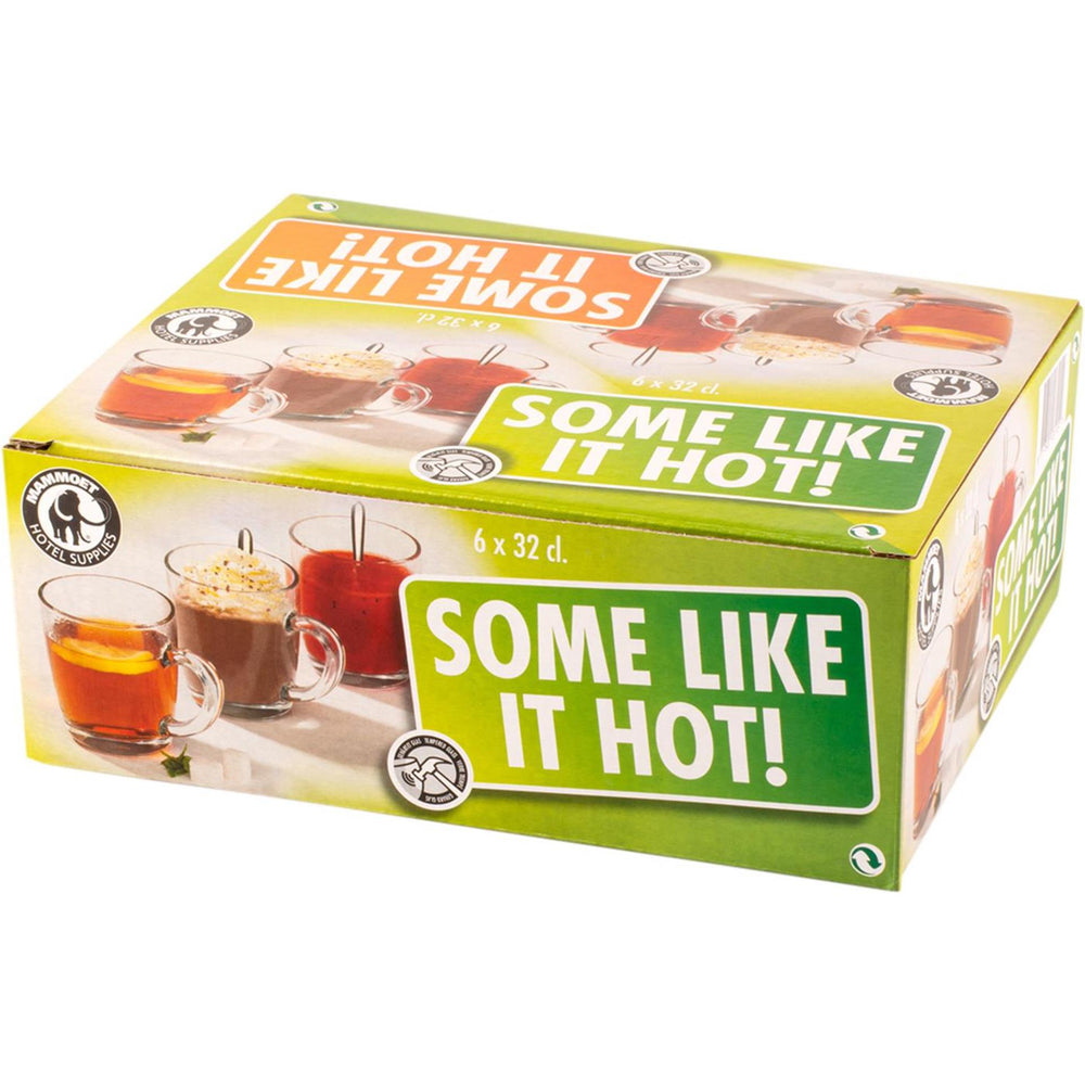 Mammoet theeglas some like it hot 32cl doos a 6 stuks