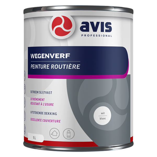 Avis wegenverf wit 750ml