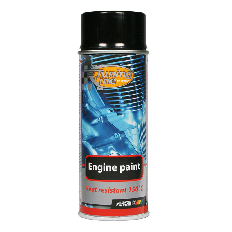 Motip Spuitlak Motorverf Zwart (400ml)