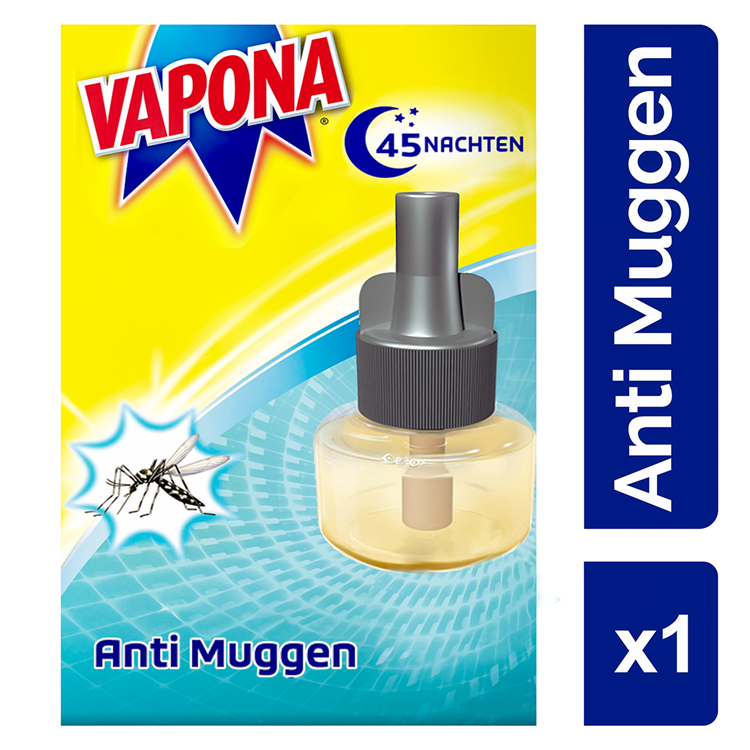 Vapona 1002988 - electr.anti mug nav. 18ml | 12 stuks