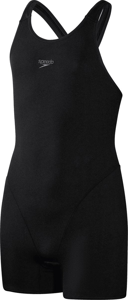 Speedo endurance+ legsuit meisjes sportbadpak - zwart