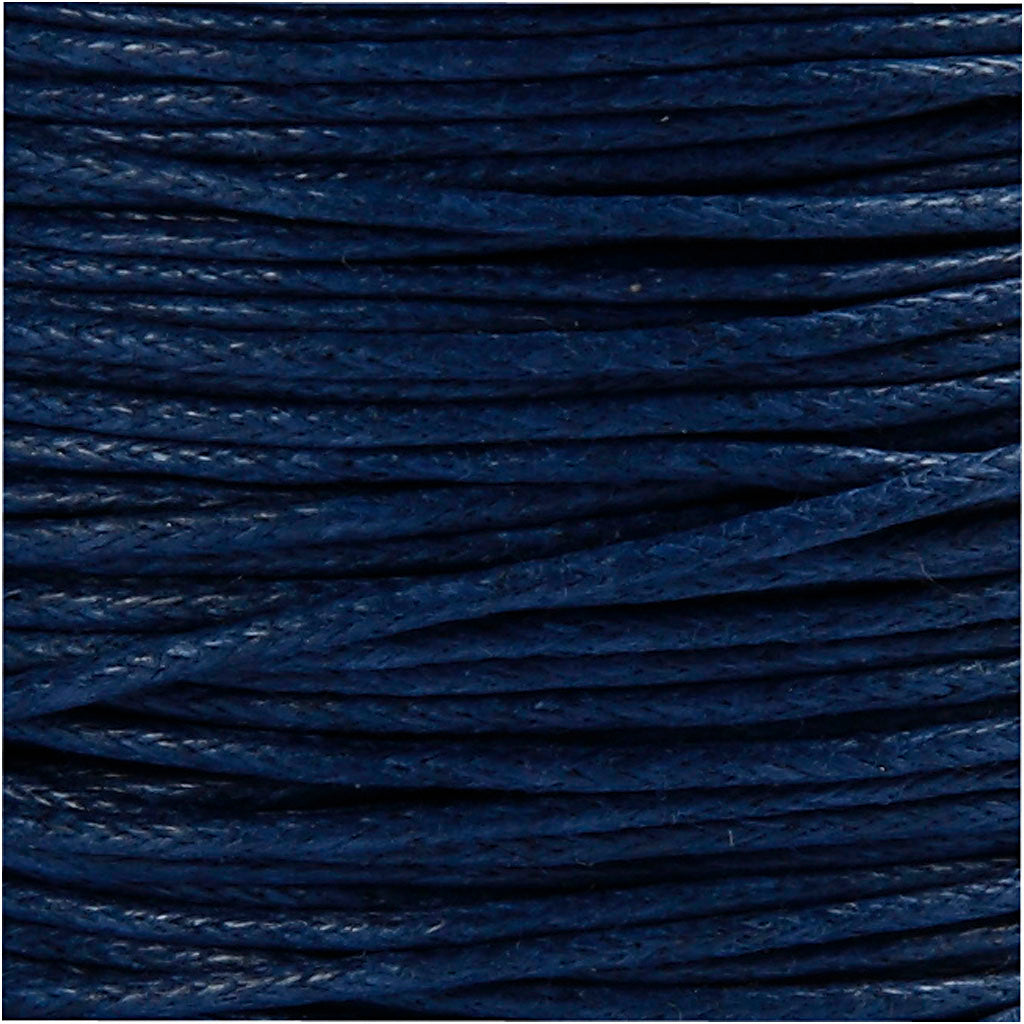 Creatief bedrijf katoenkoord blauw, 40m