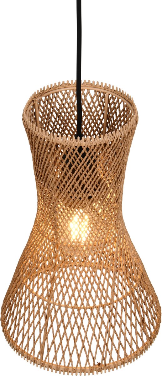 Rl live your light reality bijou - hanglamp - zwart mat - excl. 1x e27 4 w - plafondbevestiging - in hoogte verstelbaar - casalum