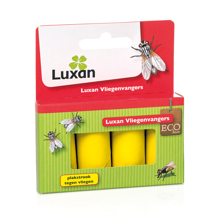 Luxan 1075153 - vliegenvangers 4 st | 1 stuks