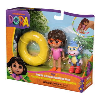 Dora de explorer spin master dora speelfiguren set met dora boots - speelgoedfiguren.
