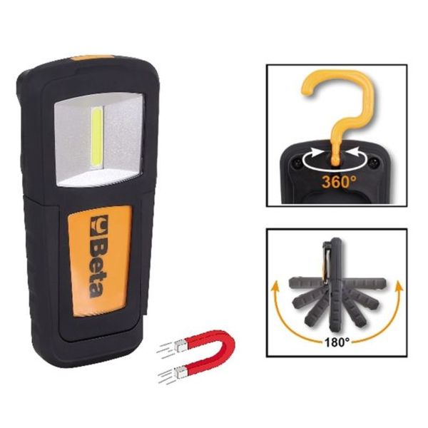 Beta oplaadbare inspectielamp - led 100 200 lumen