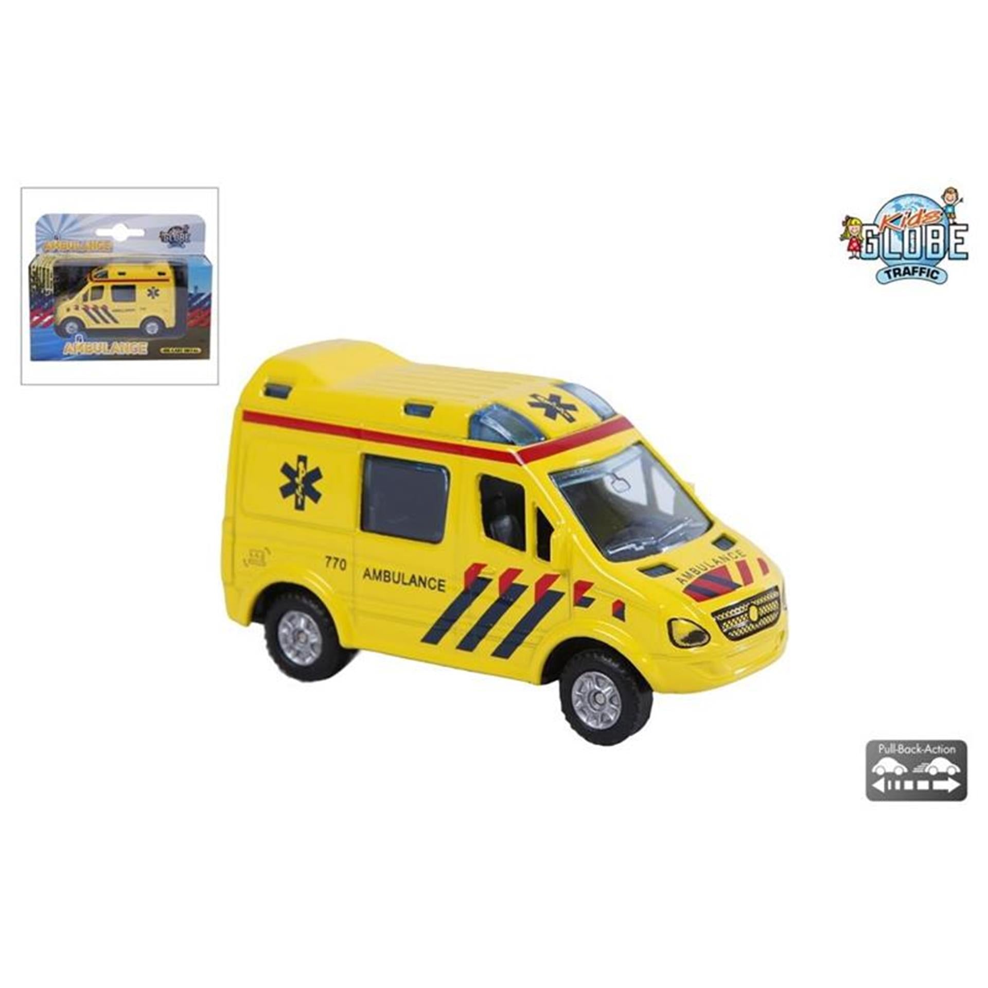 Kids Globe Die-cast Ambulance NL, 8cm