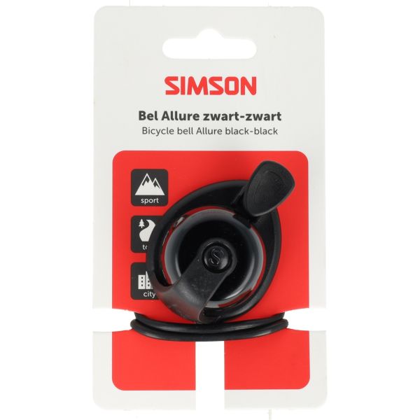 Simson bel allure zwart-zwart