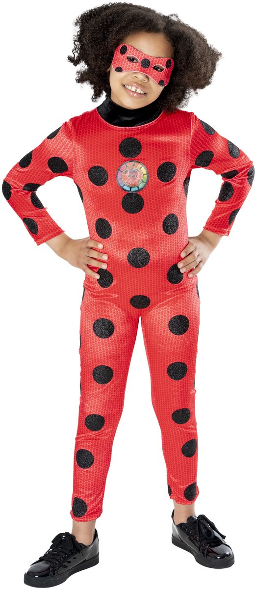 Rubies miraculous ladybug premium kinderkostuum - - maat 3-4 jaar