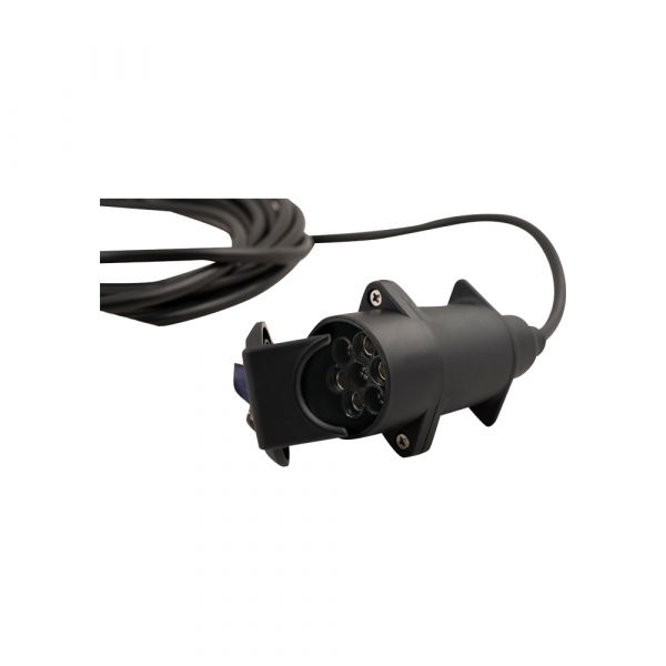 Câble d'extension 7p.plug contre 5 mtr.