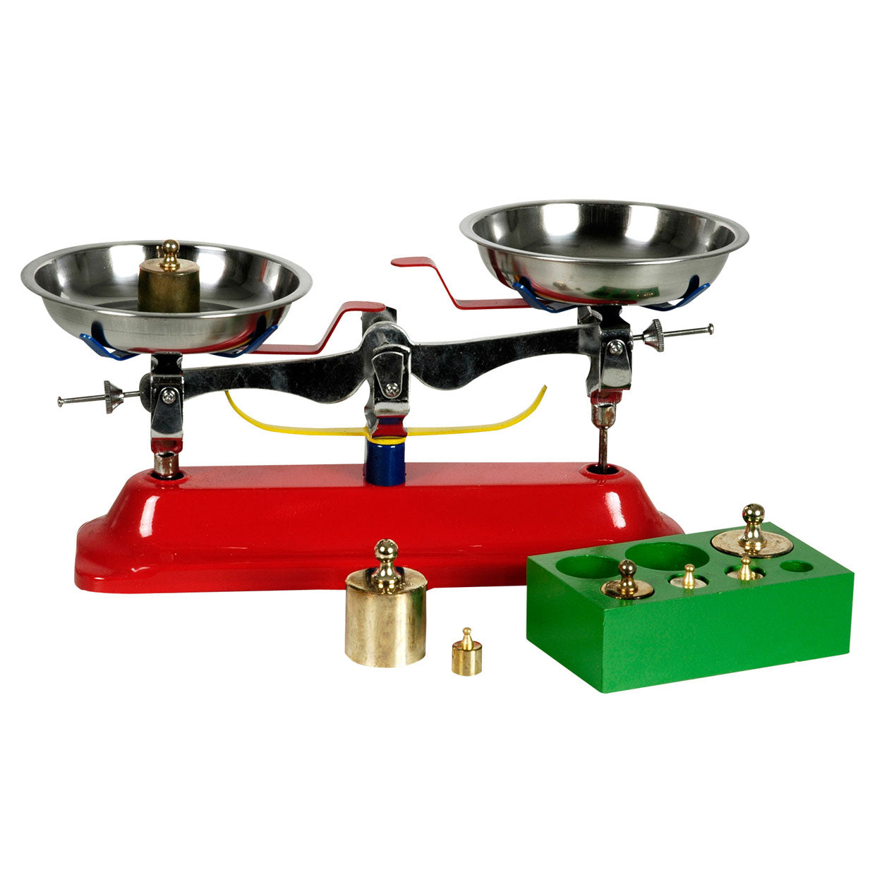 Goki weegschaal + gewichten