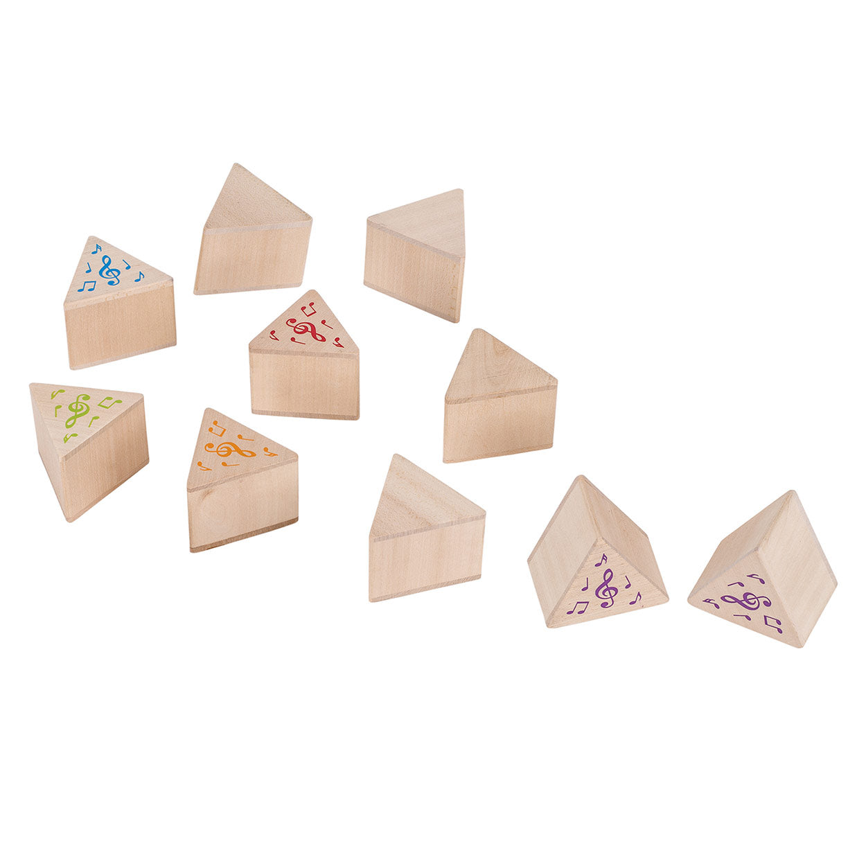 Goki houten memo met geluid, 12dlg.