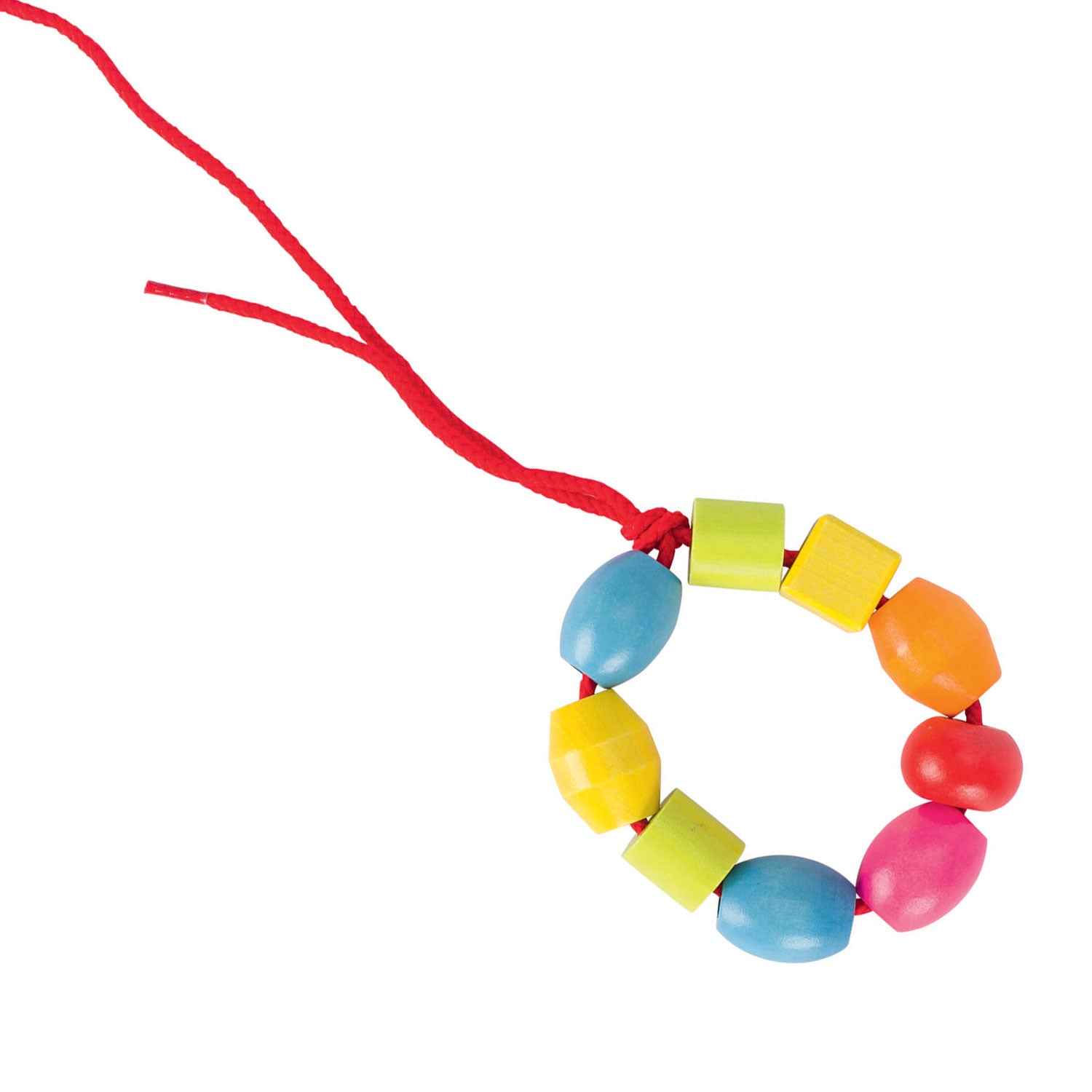 Goki houten kralenset, 45st.