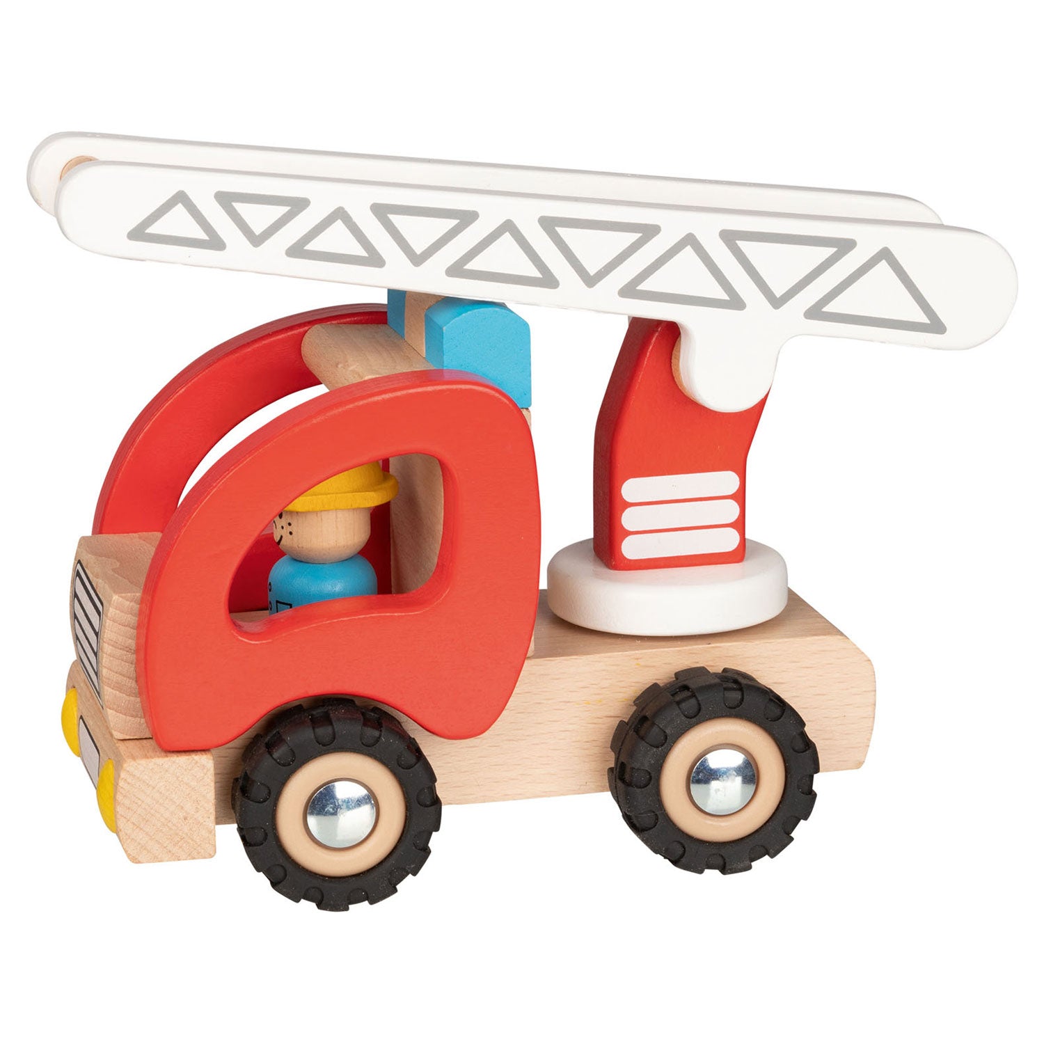 Goki houten brandweerladderwagen