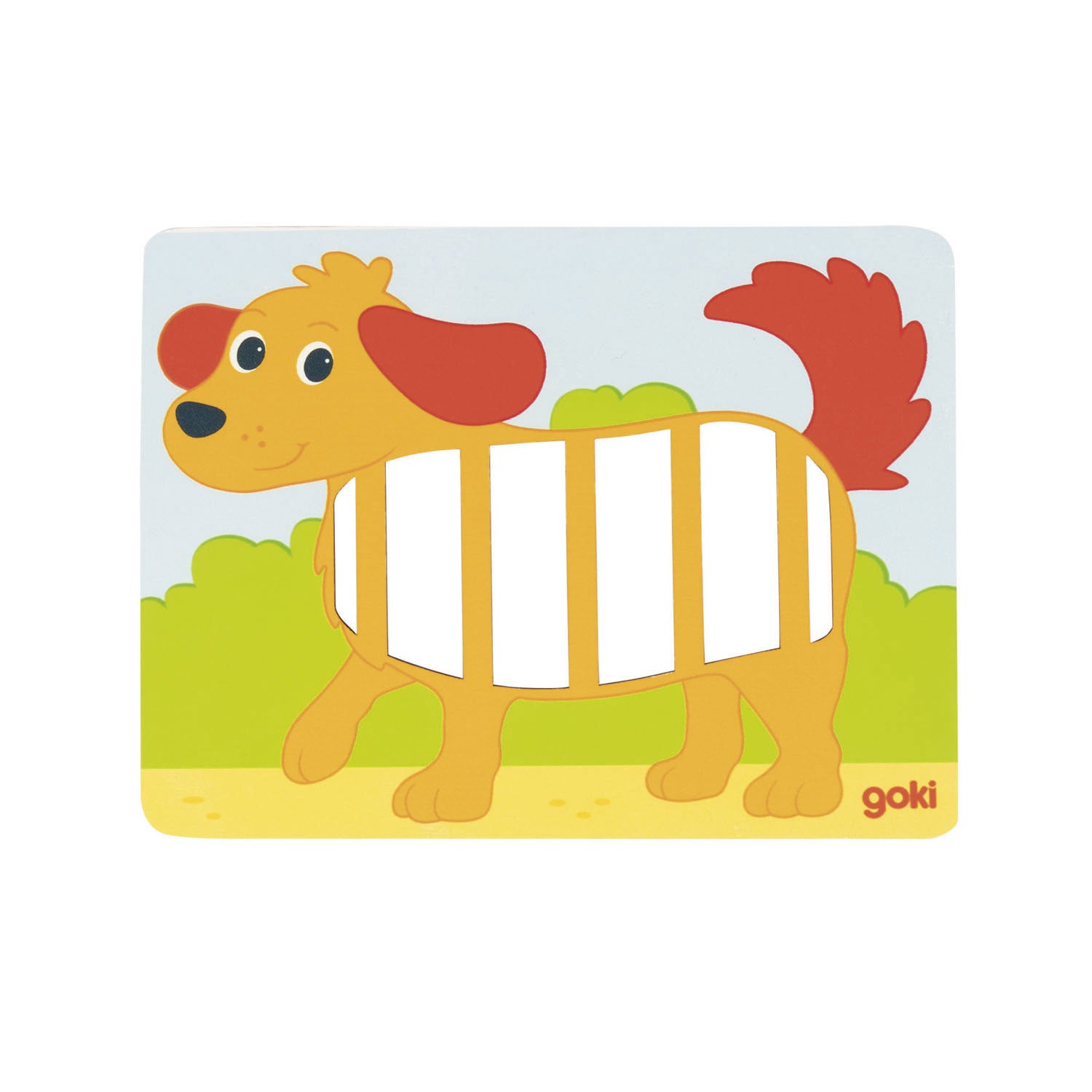 Goki Houten Weefpuzzels, 3e.