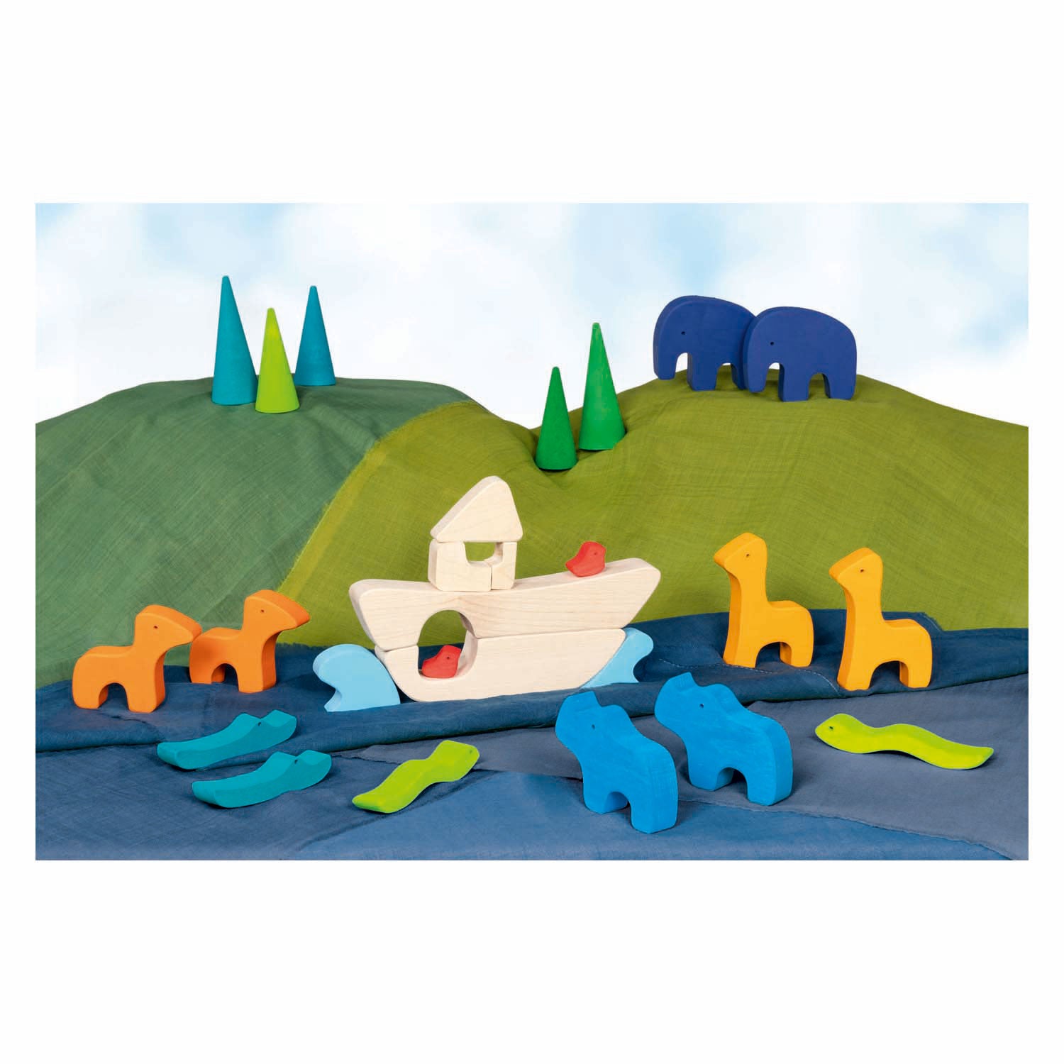 Goki houten noach's ark