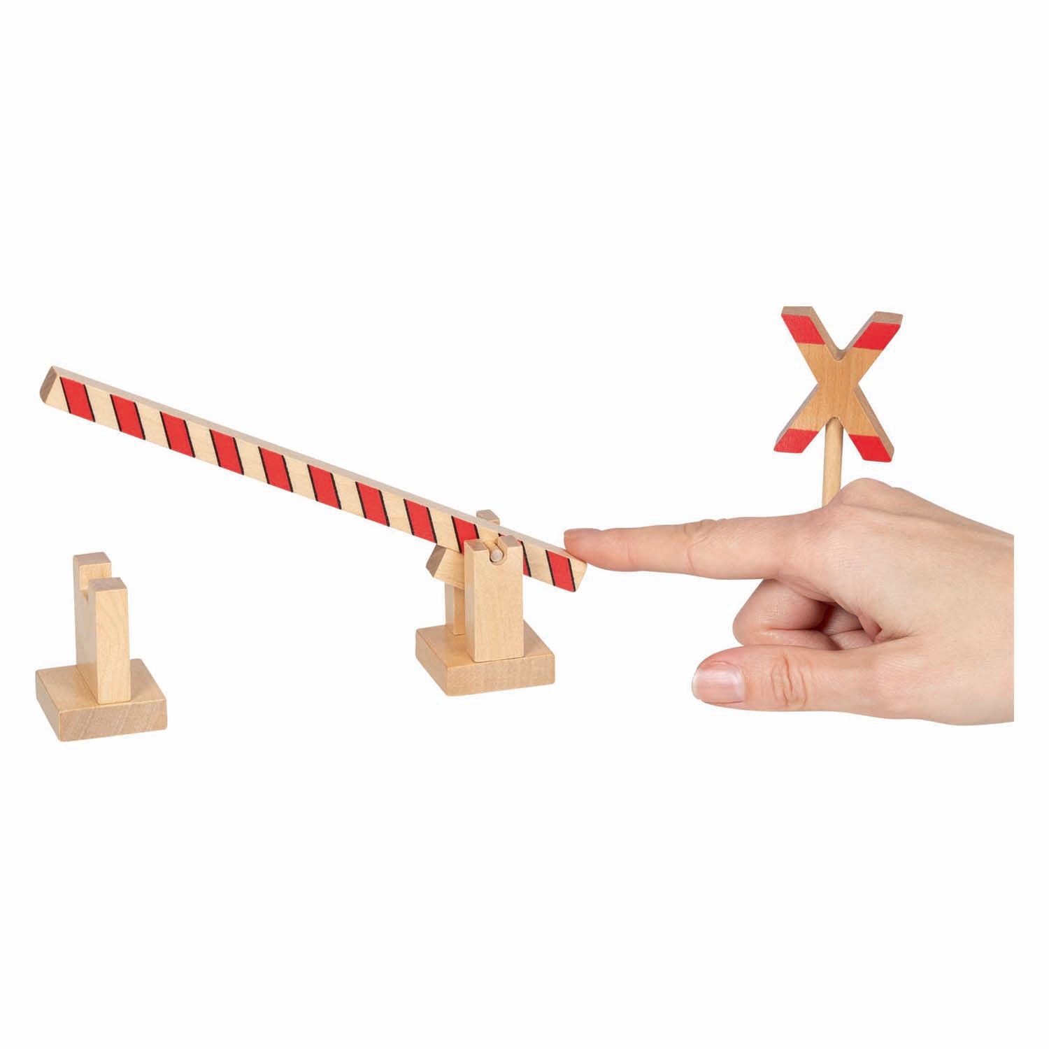 Goki houten verkeersborden set - 21dlg.