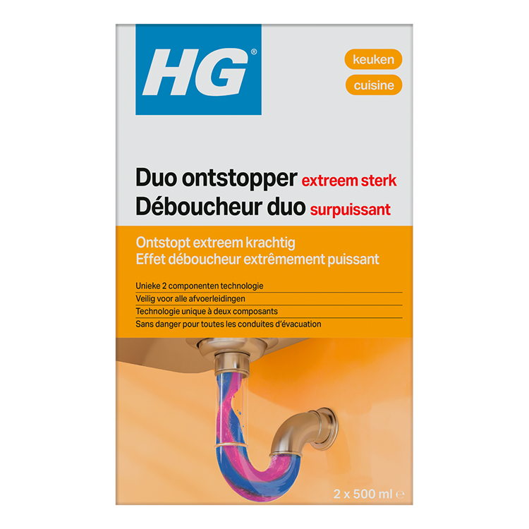 Hg 1032816 - duo ontstopper | 2 stuks