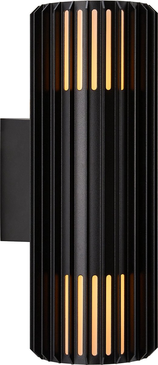 Nordlux aludra-wandlamp-seaside-up down-2xe27-zwart