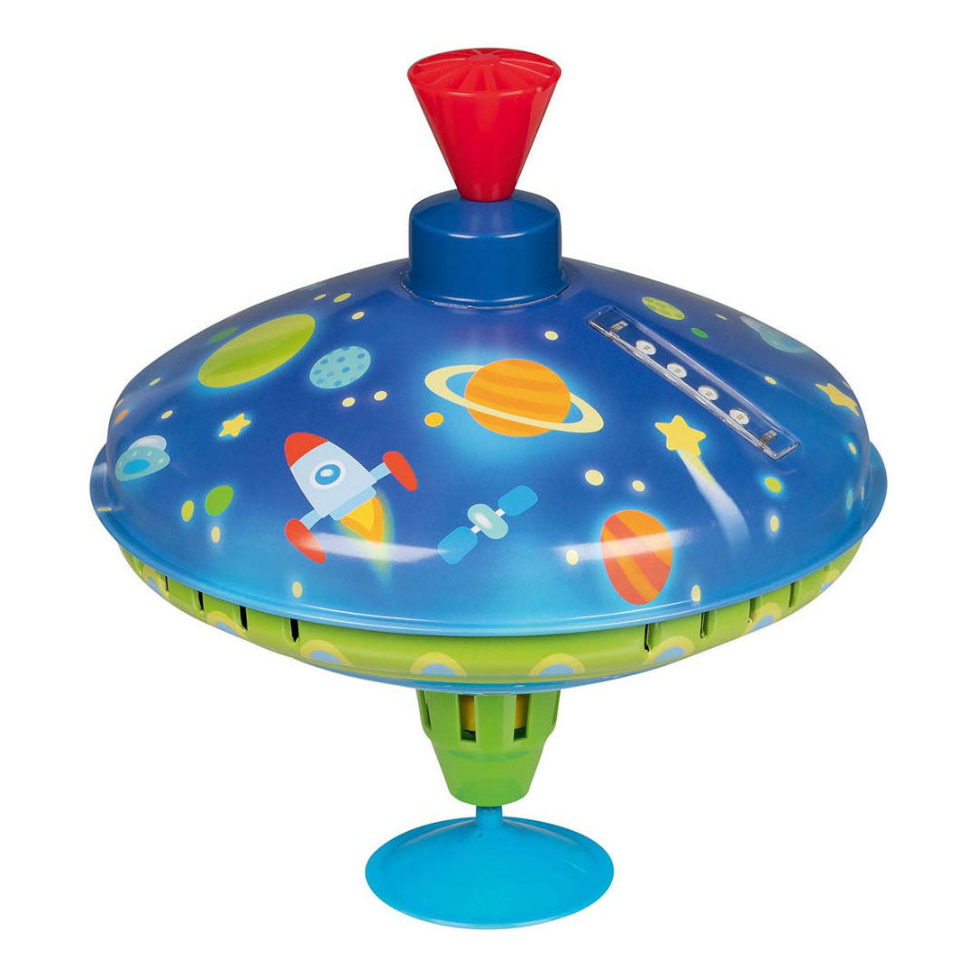 Goki zoemende naar ruimte met licht