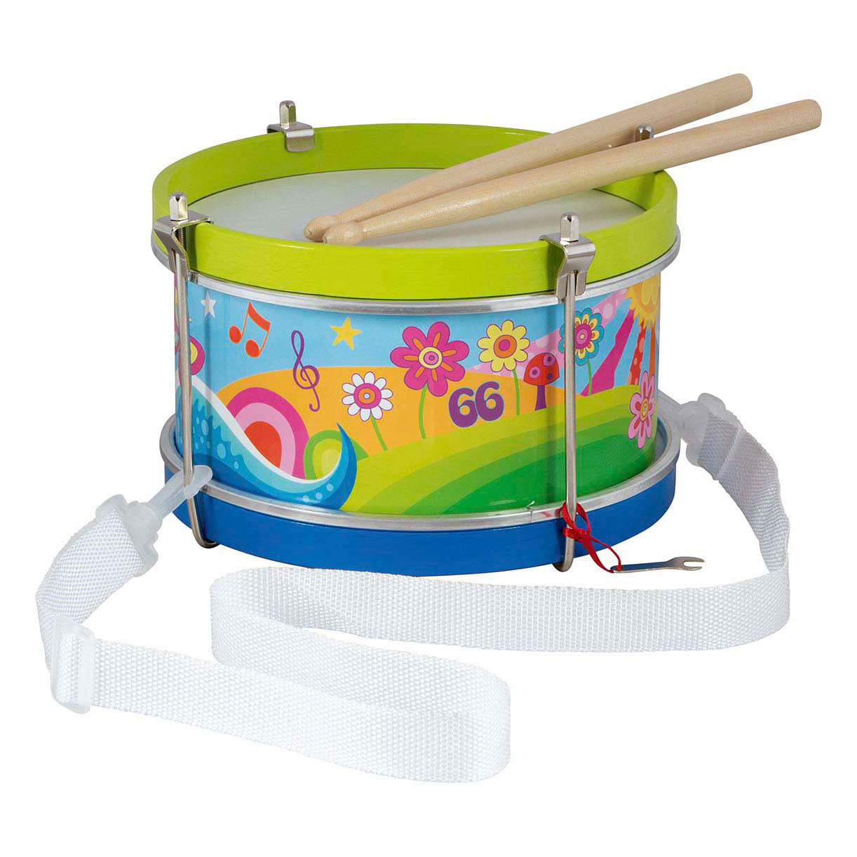 Goki trommel bloemenweide