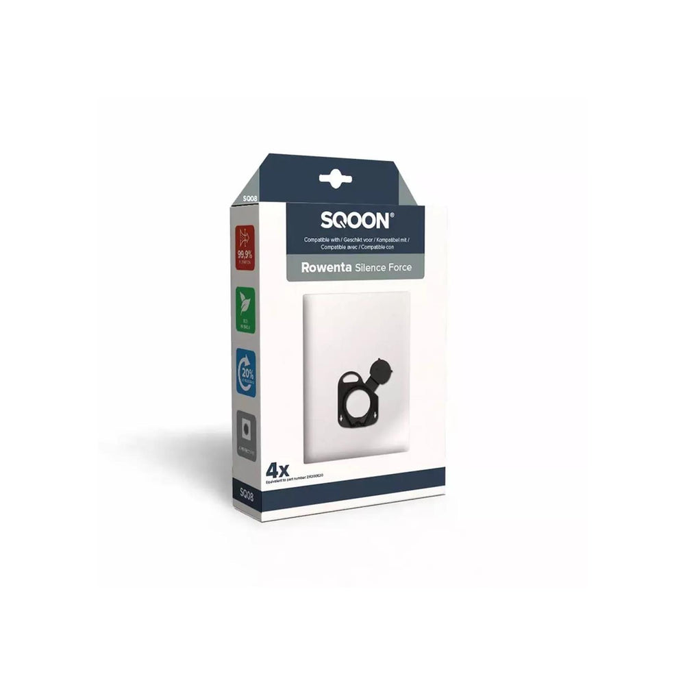 Sqoon stofzuigerzak rowenta silence force x-trem doos a 4 stuks
