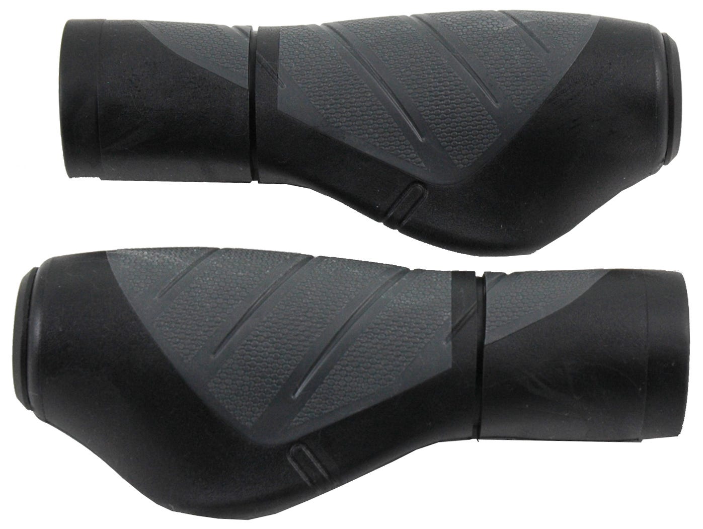 Simson Handvatten Ergonomics zwart-antraciet - Ergonomische peddelvorm, optimale drukverdeling, extra steun, geschikt voor fietsen met zonder gripshift versnelling #Simson #Handvatten #Ergonomics #zwart-antraciet