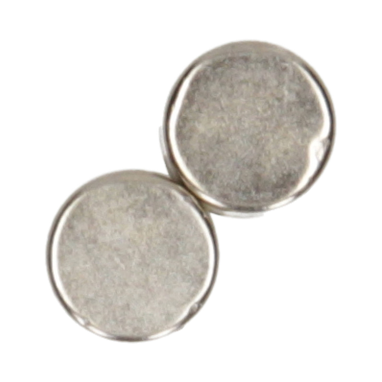Mack 1076871 - schijfmagneten neodymium 8mm*2mm (n35) - zilver 50st | 4 stuks