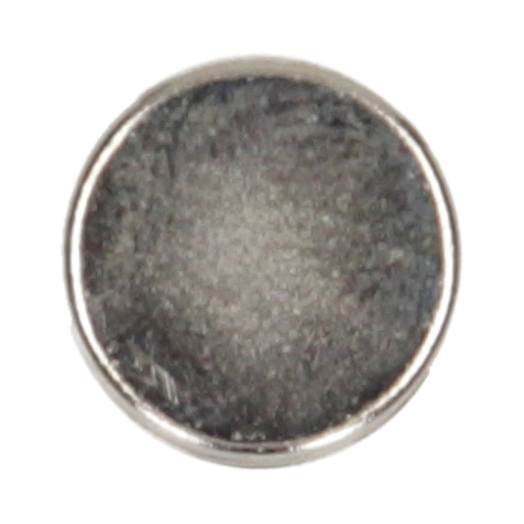 Mack 1076877 - schijfmagneten neodymium 12mm*2mm (n50) - zilver 8st | 4 stuks