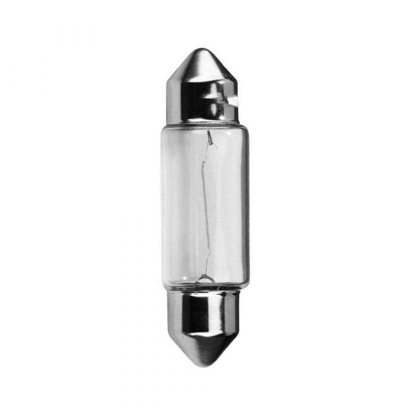Lampje 12v-10w buis