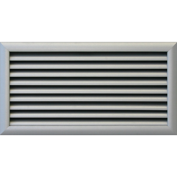 Renson 1078695 - deurrooster brandw. 464 2 400x200 mm grijs | 2 stuks