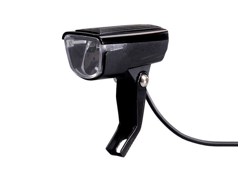Headlight Luna e-bike LED 6 cm front fork 25 lux black