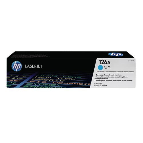 Inktcartridge hp ce311a nr. 126a cyaan