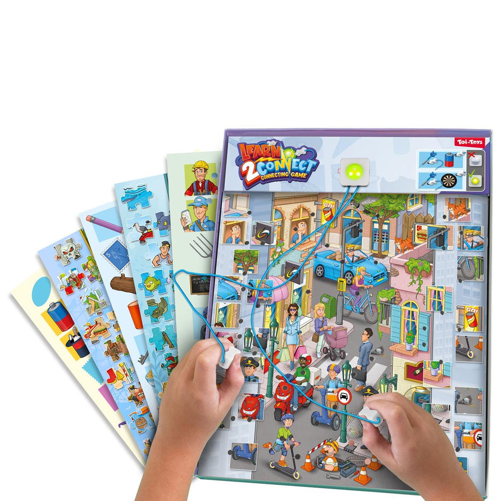 Toi-toys elektronisch spel -learn2connect- (4-6jr)+