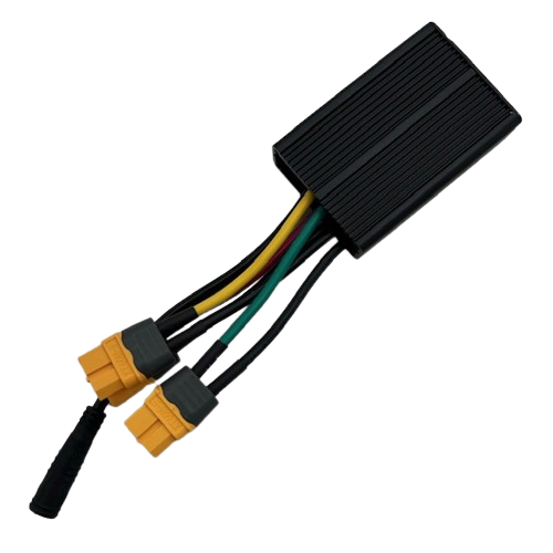 Bafang dubbele batterij converter kimmeter 48 volt