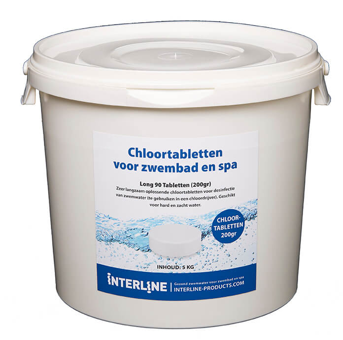 Interline Chloortabletten Lang90 200gram 10kg